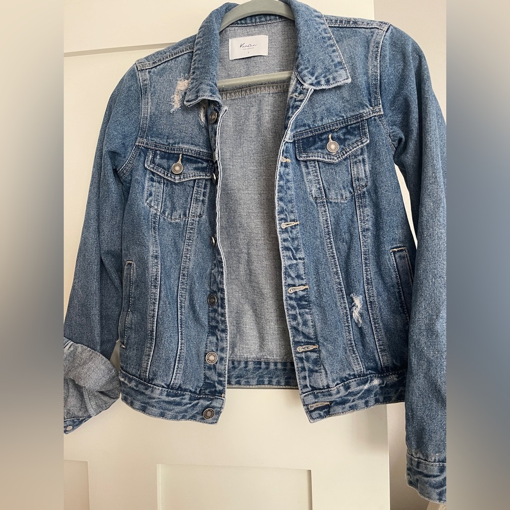 KanCan Classic Blue Denim Jacket